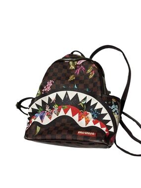 SPRAYGROUND Limited Edition Sprayground Garden Of Sharks Backpack 11.5 x 10 x 6